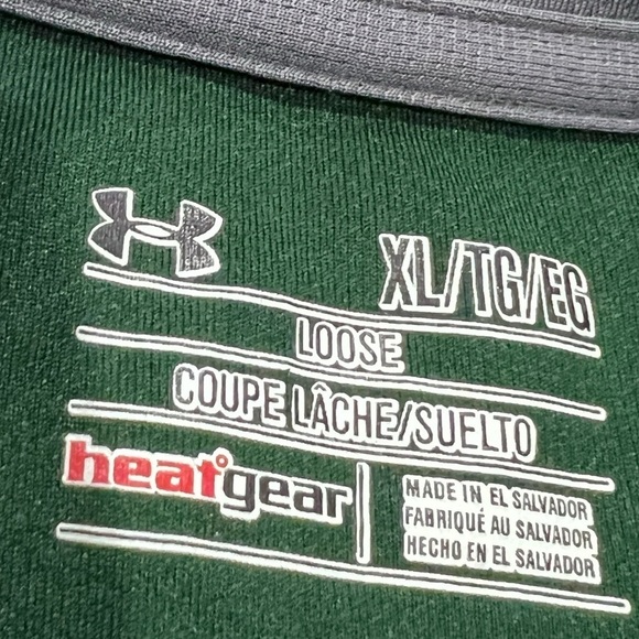 Michigan State University Spartans Under Armour Heat Gear Athletic Shirt - Picture 4 of 5